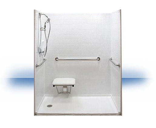 Tub to Walk in Shower Conversion by 5 Star Shower and Bath